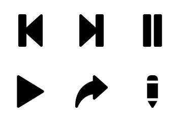 Video Player App Icon Pack