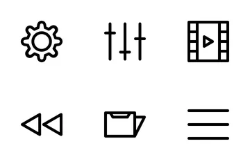 Video Player Icon Pack
