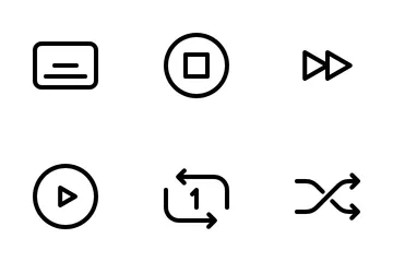 Video Player Icon Pack