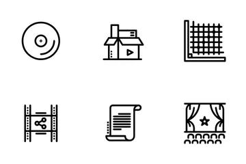 Video Producing And Computer Hardware Icon Pack