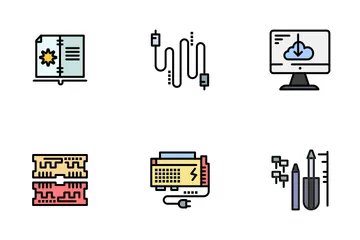 Video Producing And Computer Hardware Icon Pack