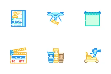 Video Production And Creation Icon Pack