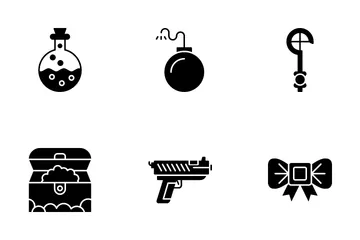 Videogame Elements Icon Pack