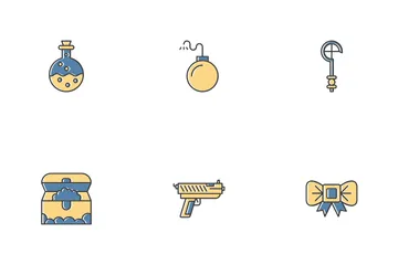 Videogame Elements Icon Pack