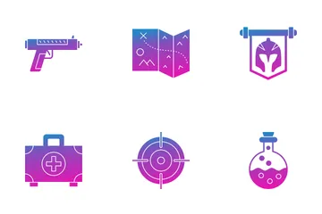 Videogame Elements Icon Pack