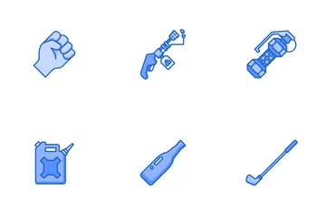Videogame Weapons Icon Pack