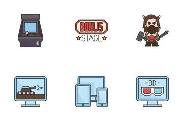 Videojuego Paquete de Iconos