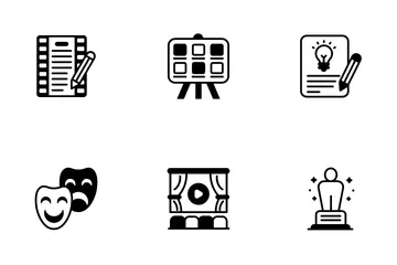 Video Produktion Symbolpack
