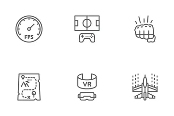 Videospiel Symbolpack