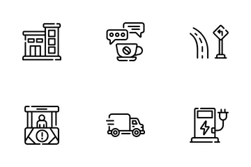 Vie urbaine Pack d'Icônes
