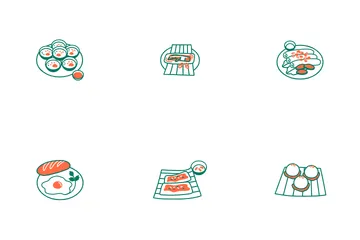 Vietnamese Dishes Collection Icon Pack