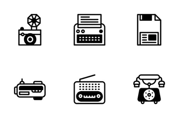 Vintage Devices Icon Pack