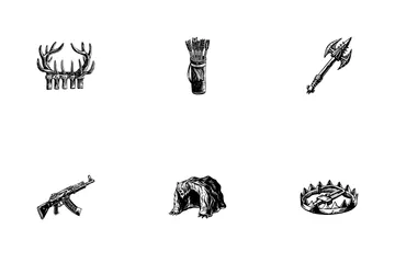 Vintage Hunting Icon Pack