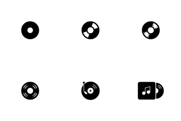 Vinyl Disc Icon Pack