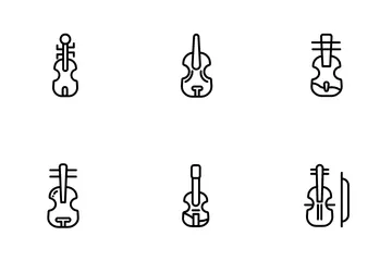 Violin Icon Pack
