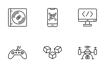 Virtual And Augmented Icon Pack