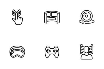Virtual And Mixed Reality Icon Pack