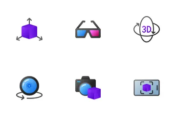 Virtual And Mixed Reality Icon Pack