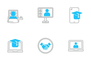 Virtual Meeting Icon Pack