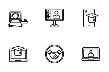 Virtual Meeting Icon Pack