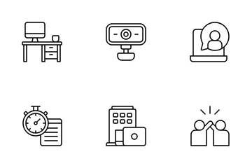 Virtual Office Icon Pack