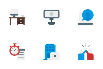 Virtual Office Icon Pack