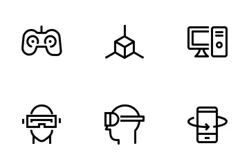 Virtual  Reality Icon Pack