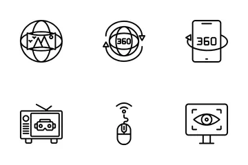 Virtual Reality Icon Pack