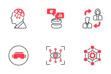 Virtuelle Realität Symbolpack