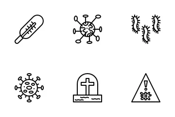 Virus Paquete de Iconos