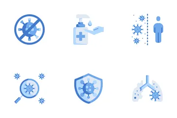 Virus Disease Prevention Icon Pack