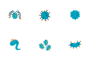 Virus et bactéries Pack d'Icônes