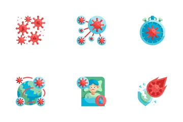 Virus Mutation Icon Pack