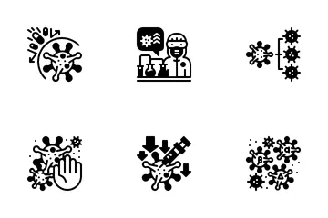 Virus Mutation Icon Pack