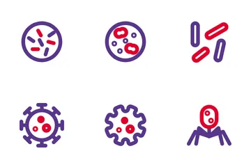 Virus Transmission Icon Pack