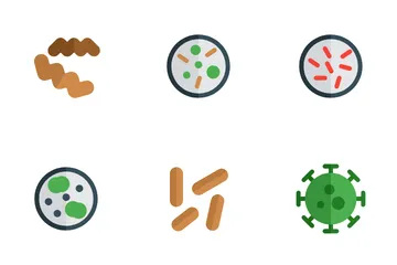 Virus Transmission Icon Pack