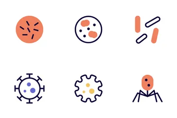 Virus Transmission Icon Pack