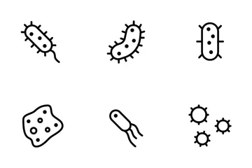 Virus Transmission Icon Pack