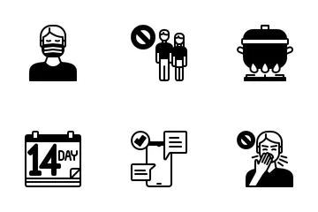 Virus Transmission Icon Pack