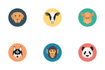 Visages d'animaux Icon Pack