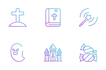 Víspera de Todos los Santos Paquete de Iconos