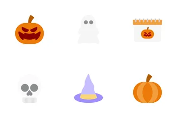 Víspera de Todos los Santos Paquete de Iconos