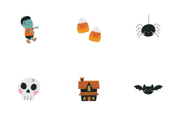 Víspera de Todos los Santos Paquete de Iconos