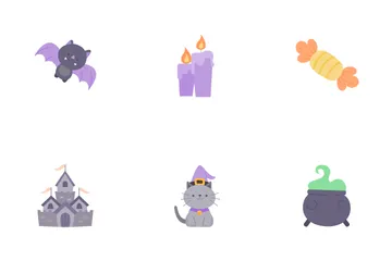 Víspera de Todos los Santos Paquete de Iconos