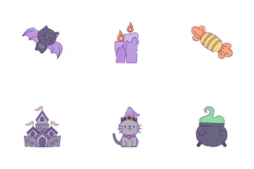 Víspera de Todos los Santos Paquete de Iconos