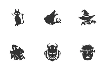 Víspera de Todos los Santos Paquete de Iconos