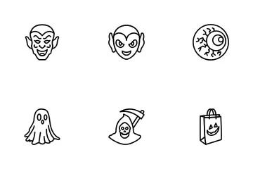 Víspera de Todos los Santos Paquete de Iconos