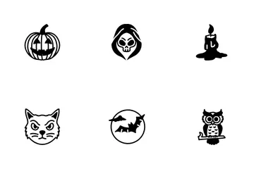 Víspera de Todos los Santos Paquete de Iconos
