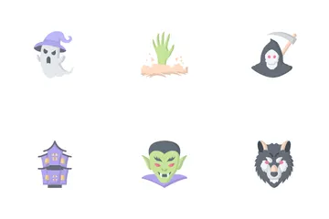 Víspera de Todos los Santos Paquete de Iconos