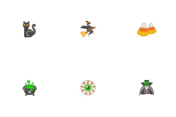 Víspera de Todos los Santos Paquete de Iconos